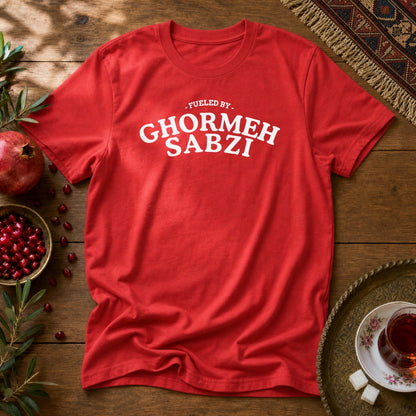 Fueled by Ghormehsabzi Unisex T-Shirt - Red