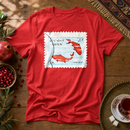 Nowruz Mahi Unisex T-Shirt - Red