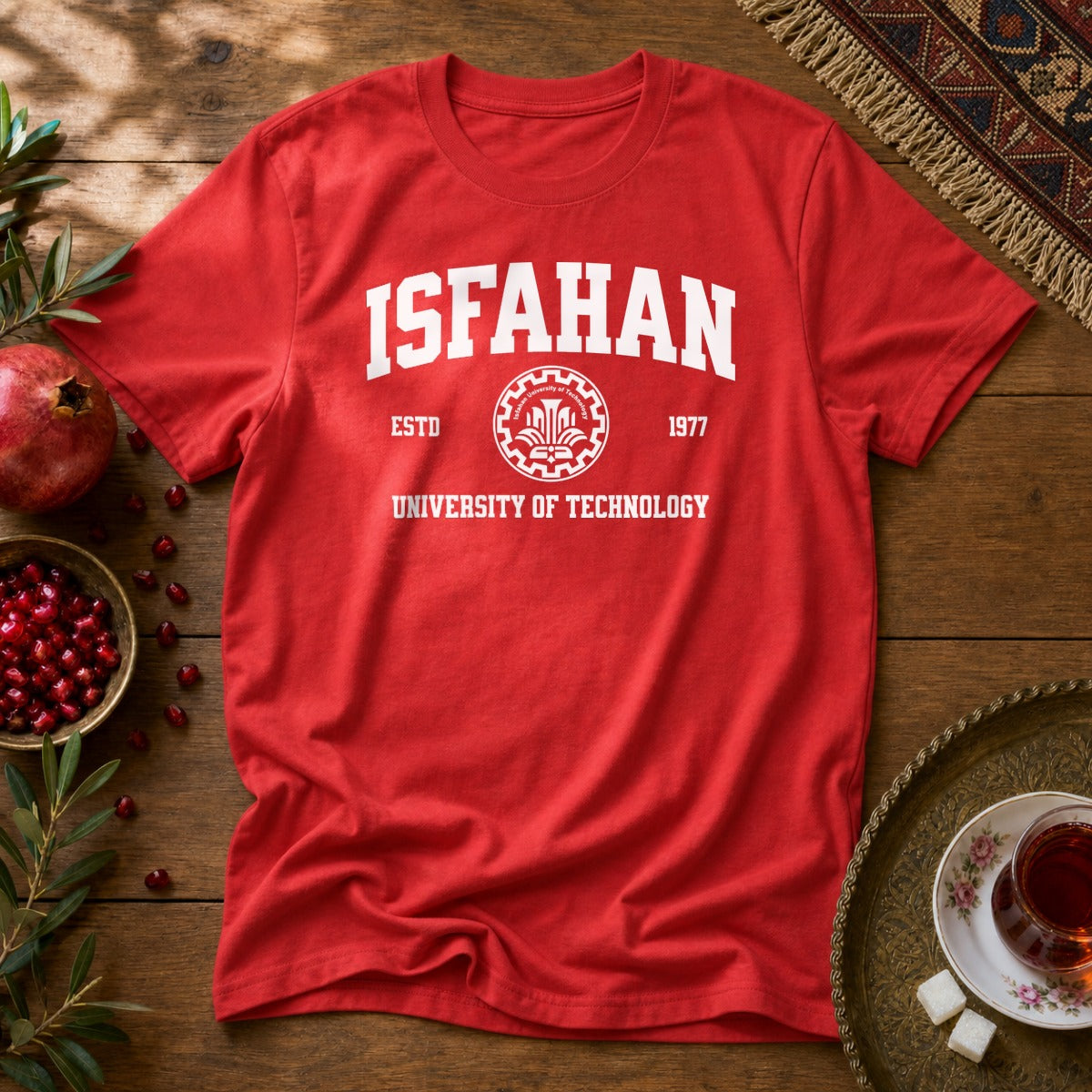 Isfahan University of Technology Unisex T-Shirt - Red