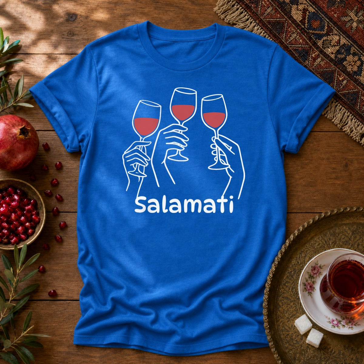 Salamati Wine Unisex T-Shirt - Royal