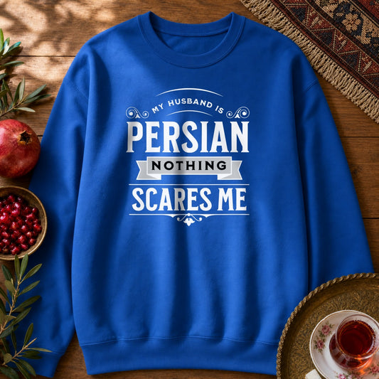 My Husband is Persian Sweatshirt - Royal