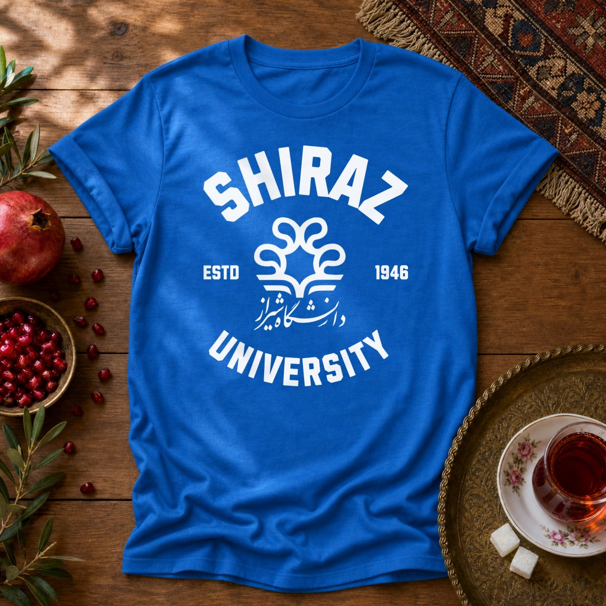 Shiraz University Unisex T-Shirt - Royal
