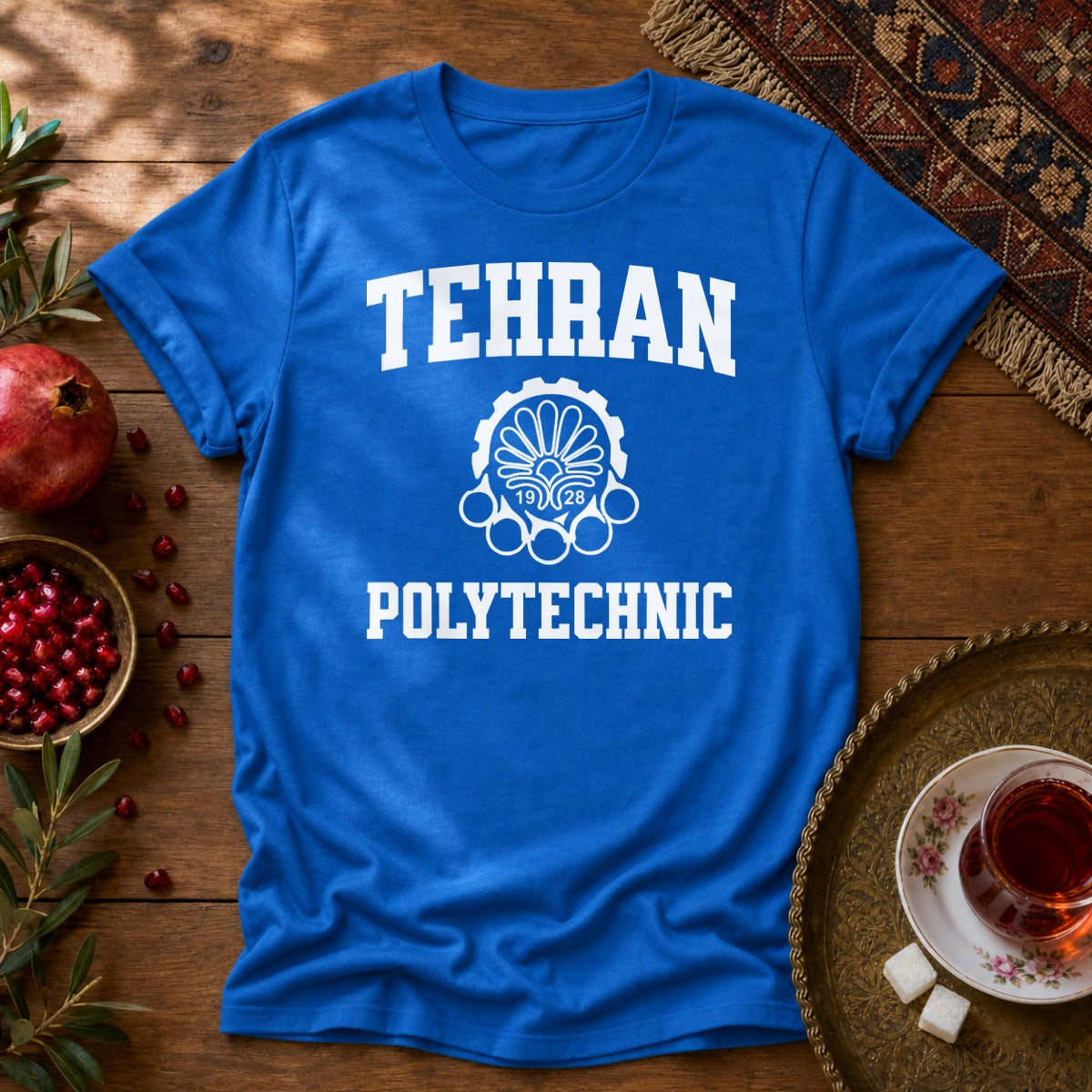 Tehran Polytechnic Unisex T-Shirt - Royal