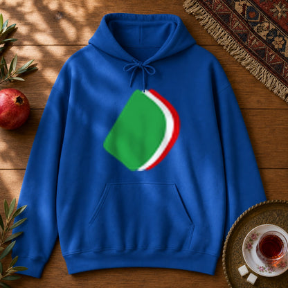 Flag Noqte Hoodie - Royal
