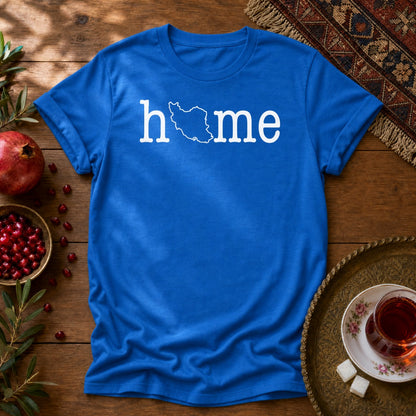 Iran Home Map Unisex T-Shirt - Royal