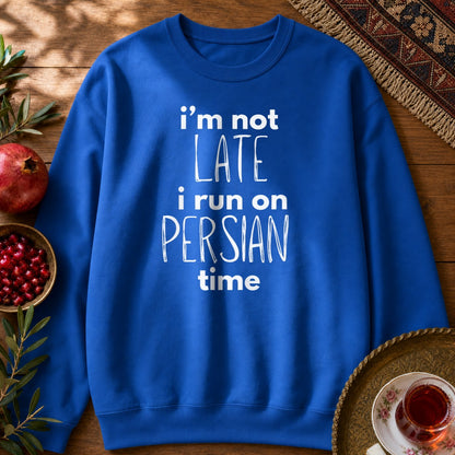 Persian Time Sweatshirt - Royal