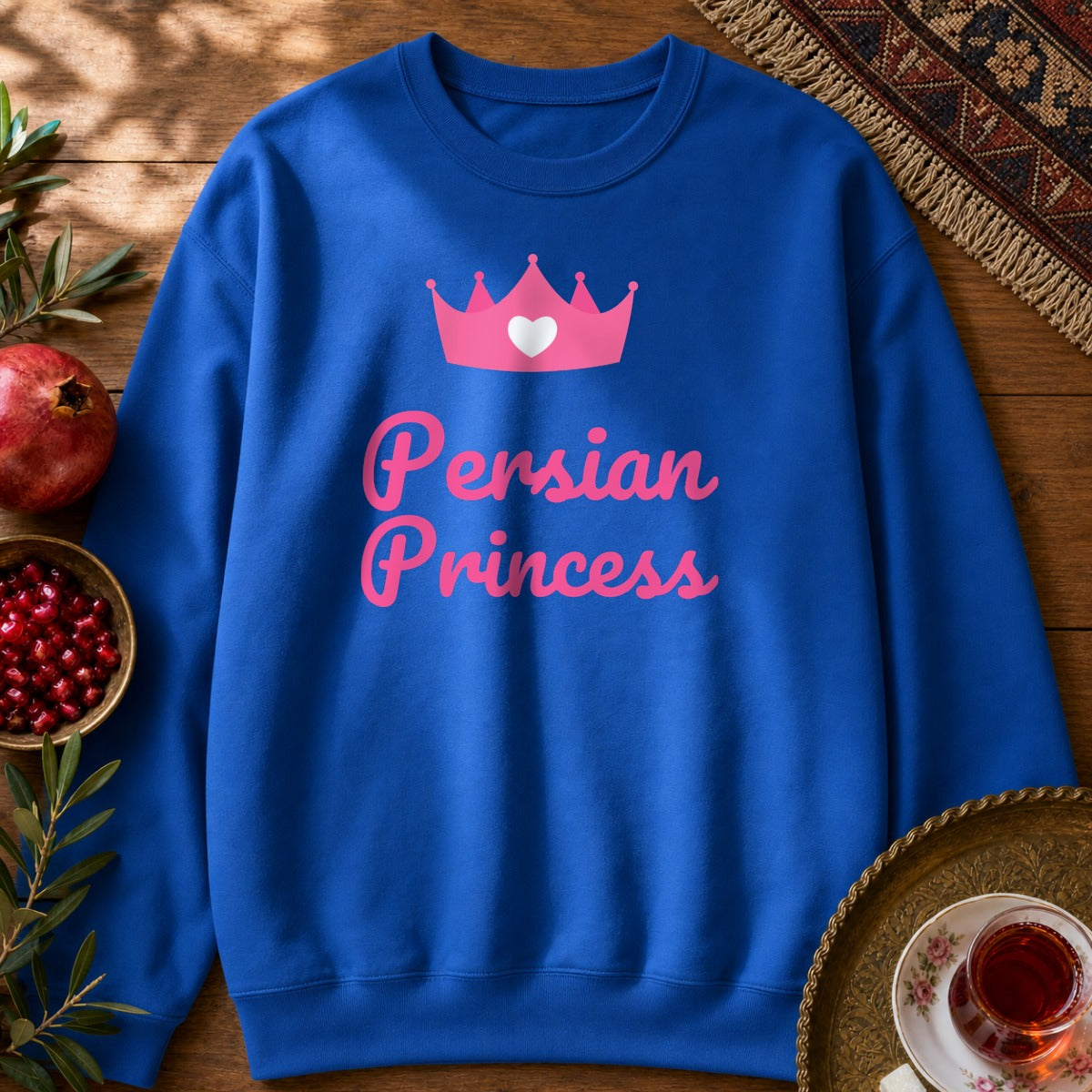 Persian Princess Sweatshirt - Royal