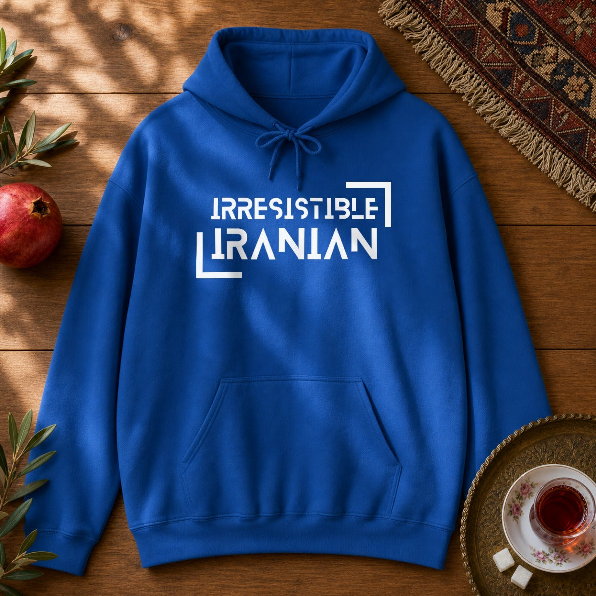 Irresistible Iranian Hoodie - Royal