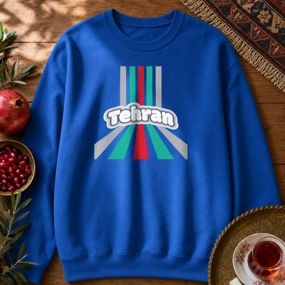Retro Tehran Sweatshirt - Royal