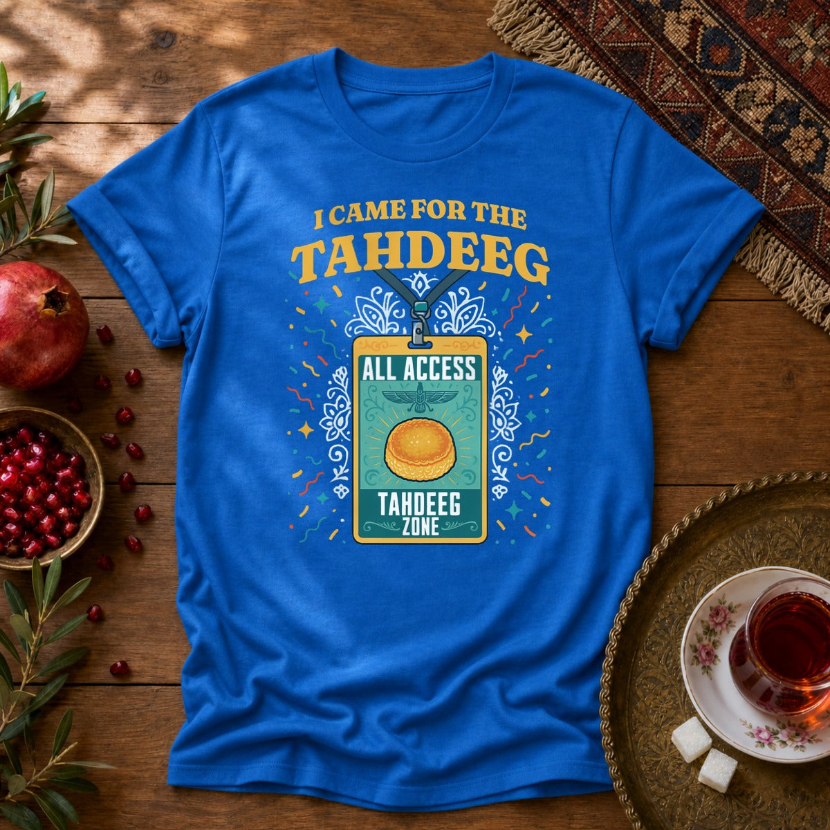 Tahdeeg VIP Unisex T-Shirt - Royal