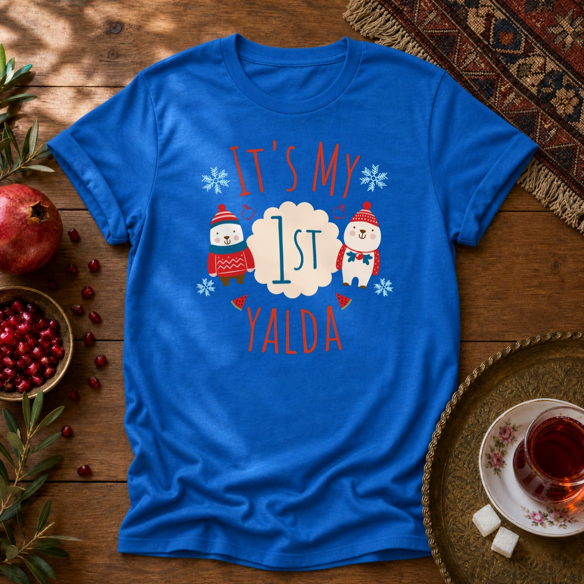 My First Yalda Unisex T-Shirt - Royal