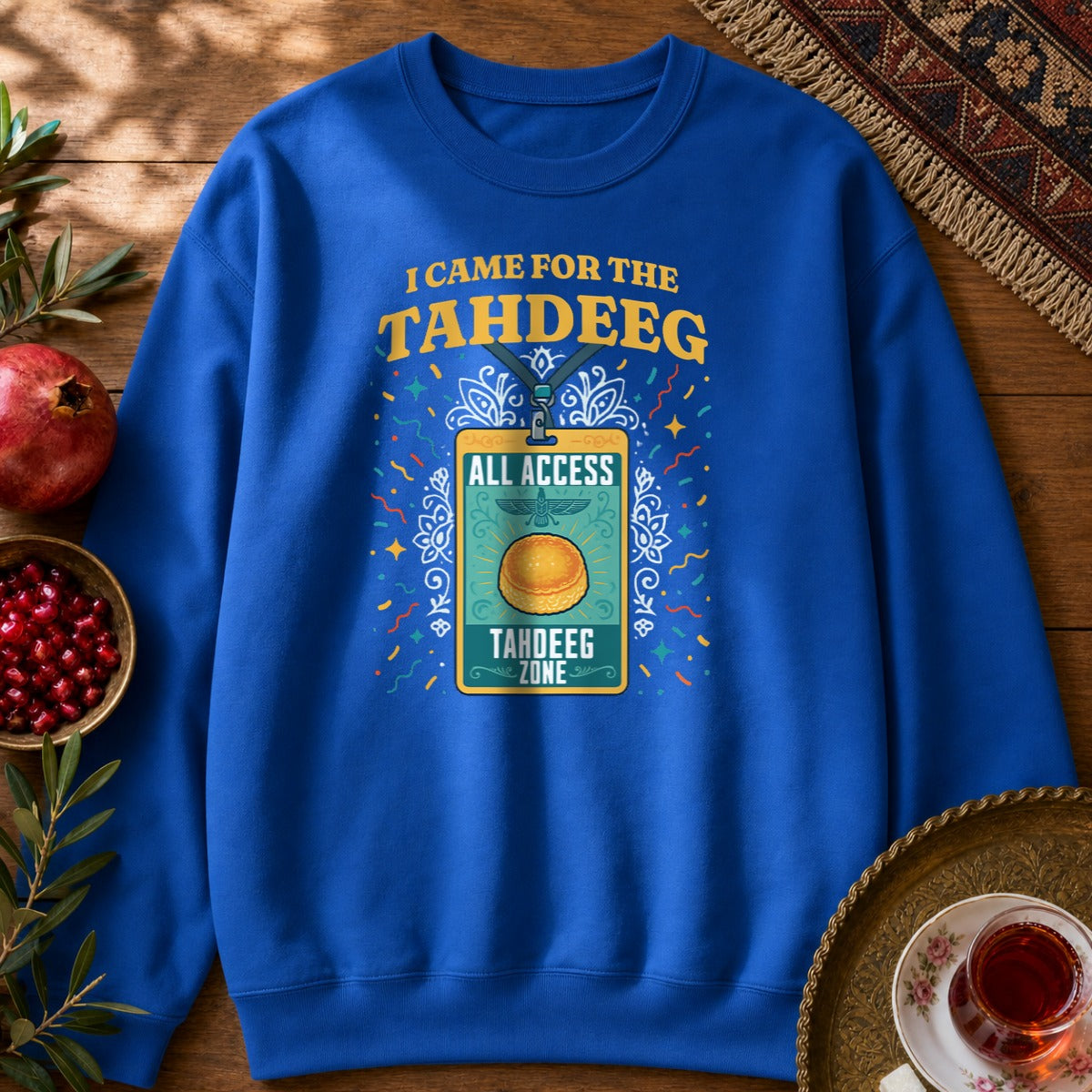 Tahdeeg VIP Sweatshirt - Royal
