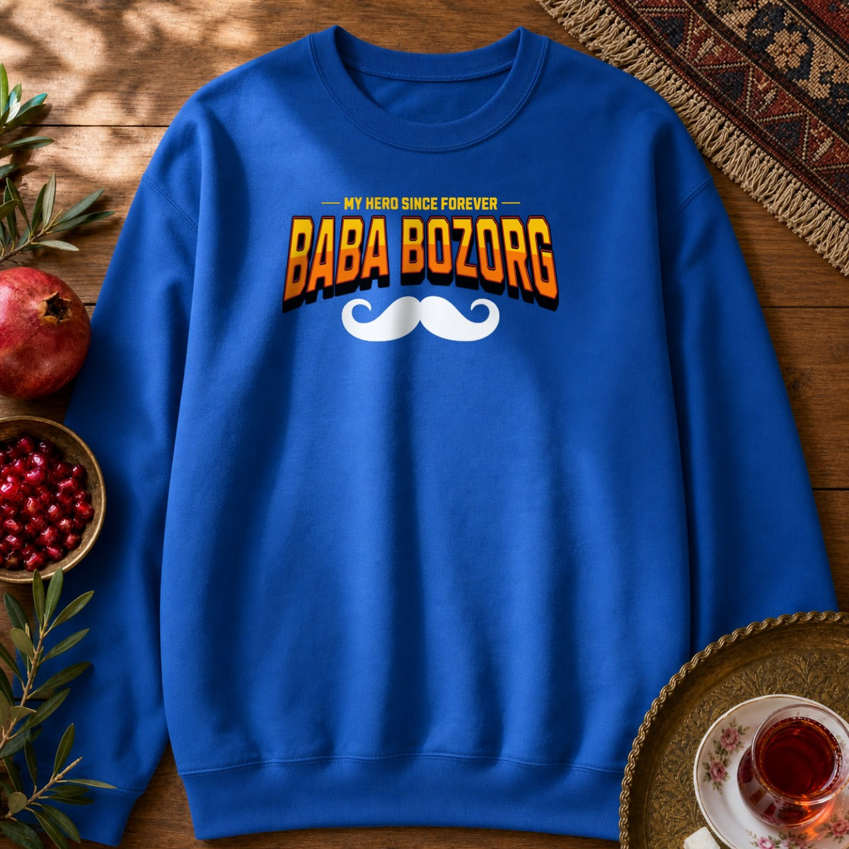 Bababozorg Hero Sweatshirt - Royal