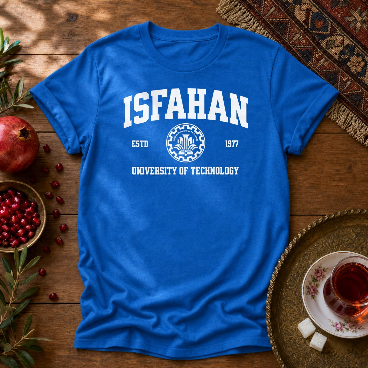 Isfahan University of Technology Unisex T-Shirt - Royal