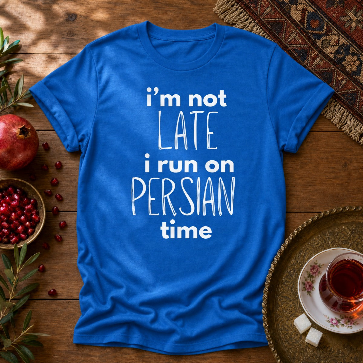 Persian Time Unisex T-Shirt - Royal