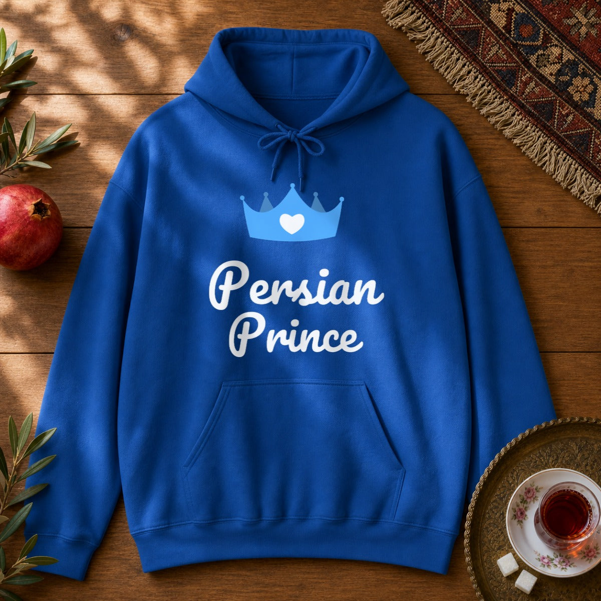 Persian Prince Hoodie - Royal