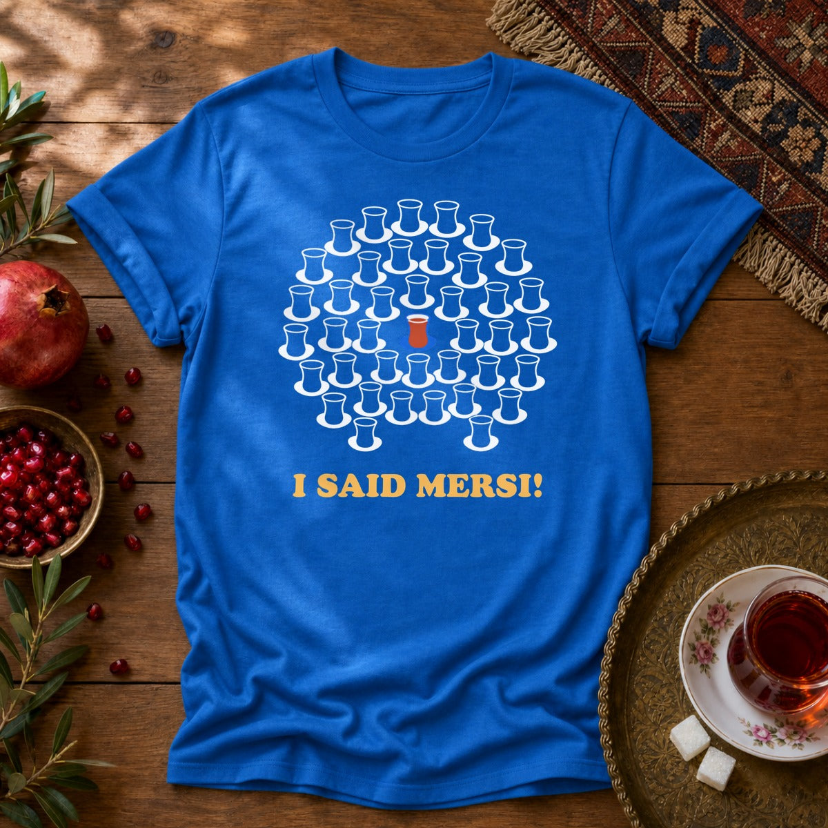 I Said Mersi Unisex T-Shirt - Royal