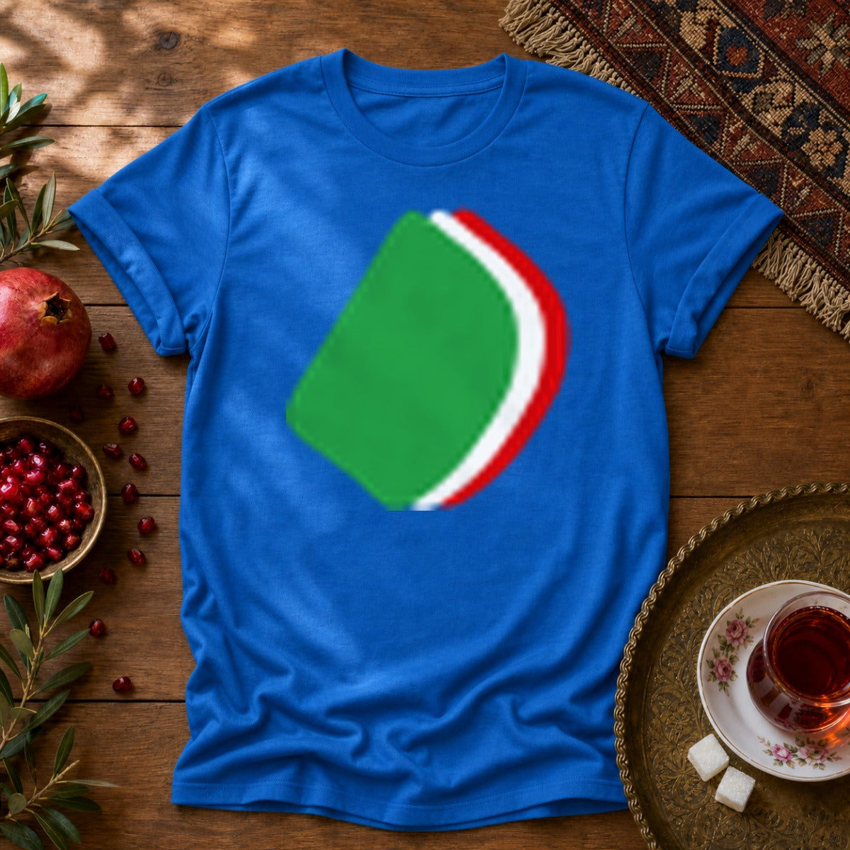 Flag Noqte Unisex T-Shirt - Royal