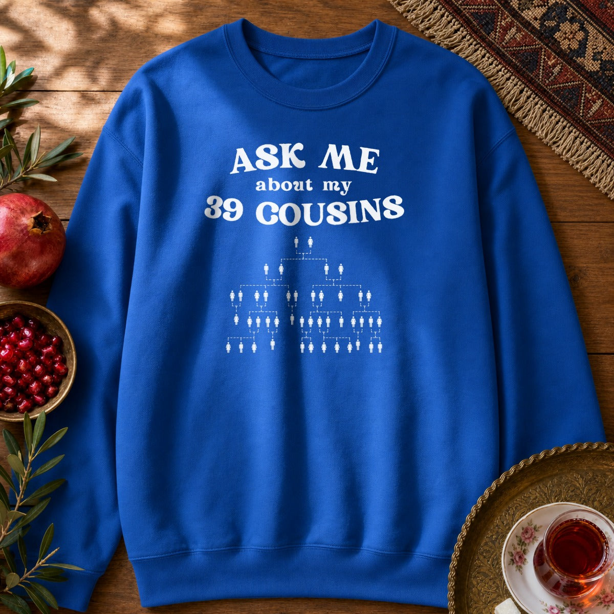 39 Cousins Sweatshirt - Royal