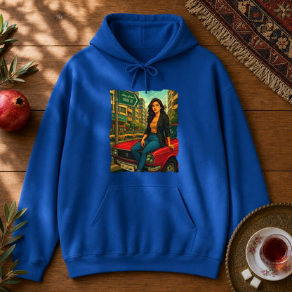 Paykan Girl Hoodie - Royal