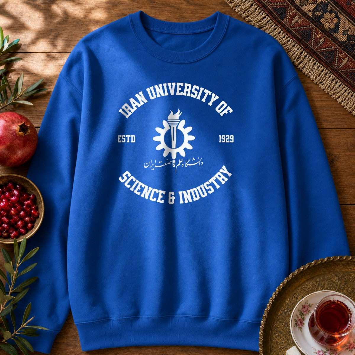 Iran University of Science and Technology Sweatshirt - Royal