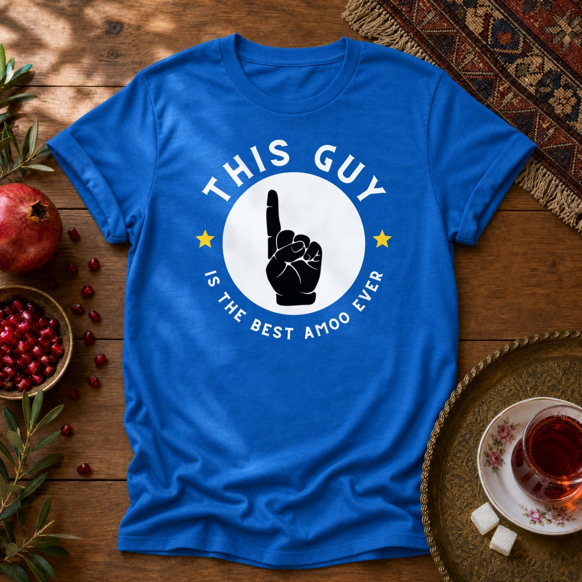 This guy is the best Amoo Unisex T-Shirt - Royal