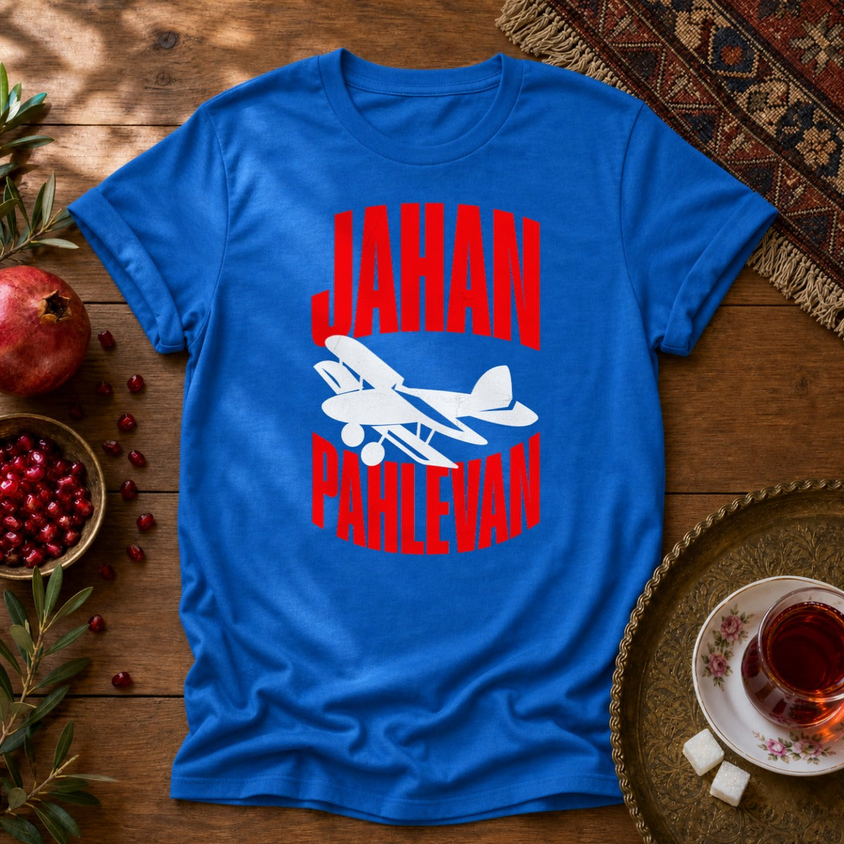Jahan Pahlevan Unisex T-Shirt - Royal