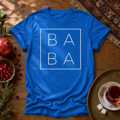 Baba Minimal Unisex T-Shirt - Royal