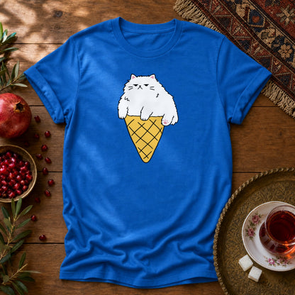 Persian Ice Cream Cone Unisex T-Shirt - Royal