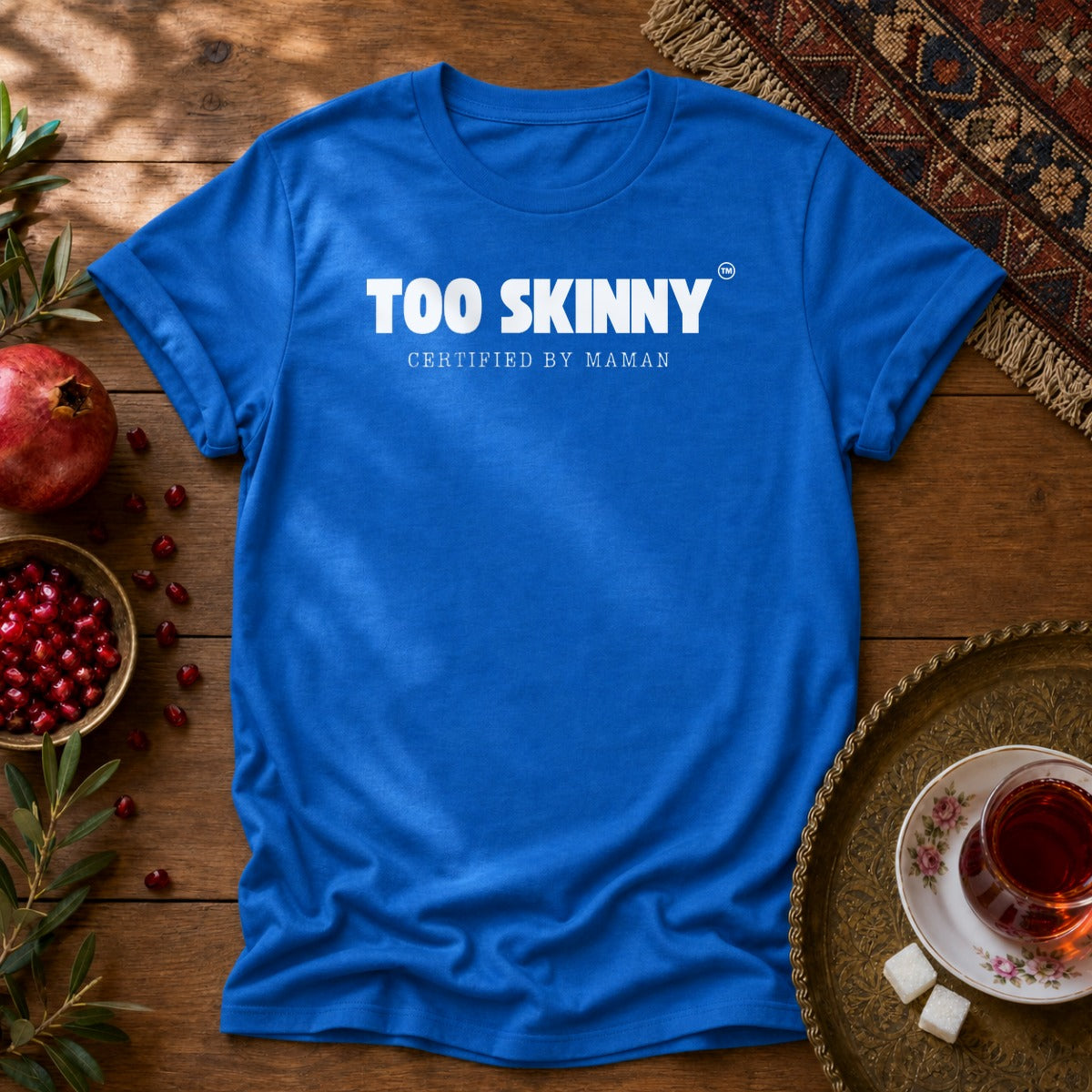 Too Skinny Unisex T-Shirt - Royal
