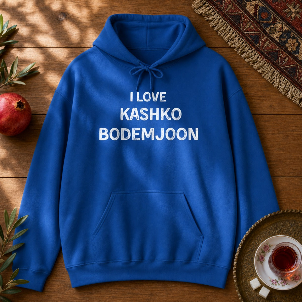 I Love Kashko Bodemjoon Hoodie - Royal