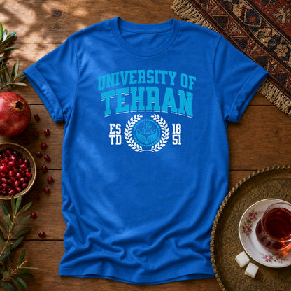 University of Tehran Unisex T-Shirt - Royal