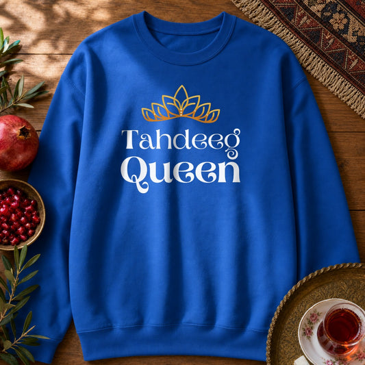 Tahdeeg Queen Sweatshirt - Royal