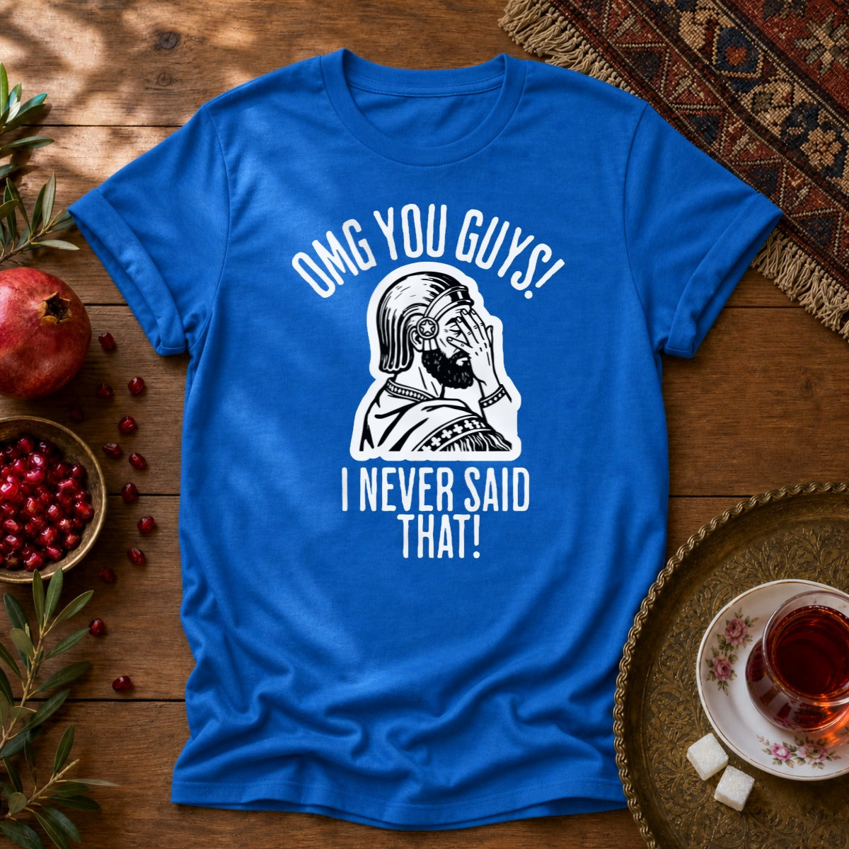 I Never Said That - Cyrus the Great Unisex T-Shirt - Royal
