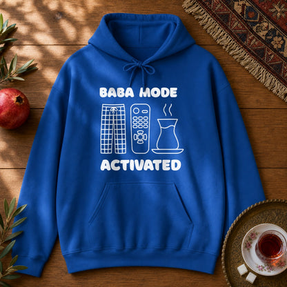 Baba Mode Activated Hoodie - Royal