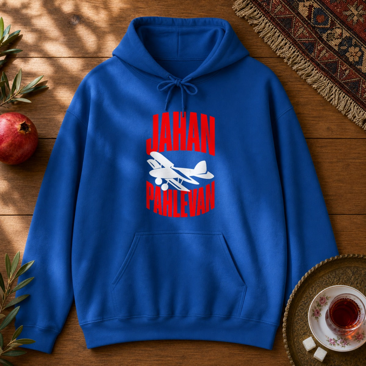 Jahan Pahlevan Hoodie - Royal