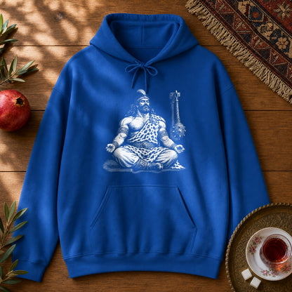 Meditating Rostam Hoodie - Royal