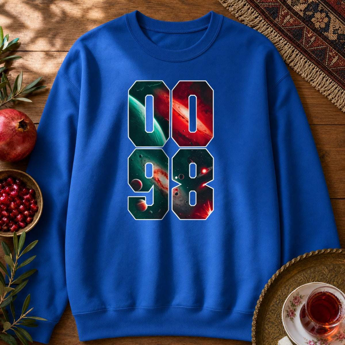 0098 Galaxy Sweatshirt - Royal