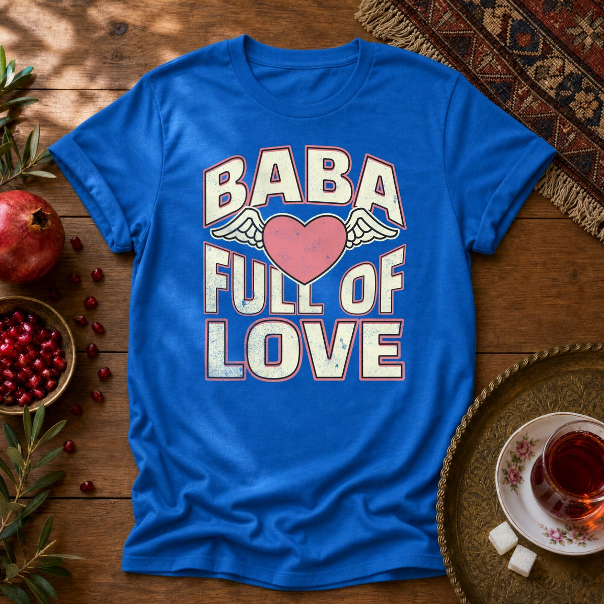 Baba Full of Love Unisex T-Shirt - Royal