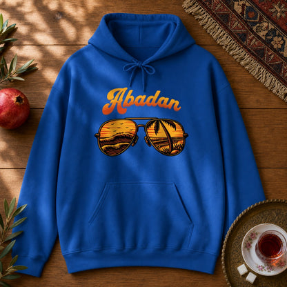 Abadan Sunglasses Hoodie - Royal