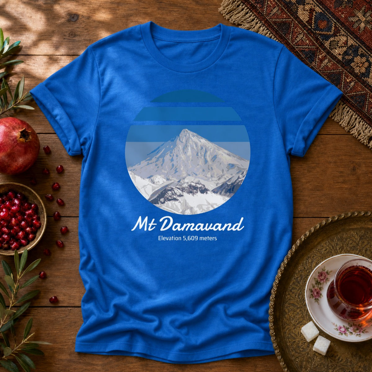 Damavand Unisex T-Shirt - Royal