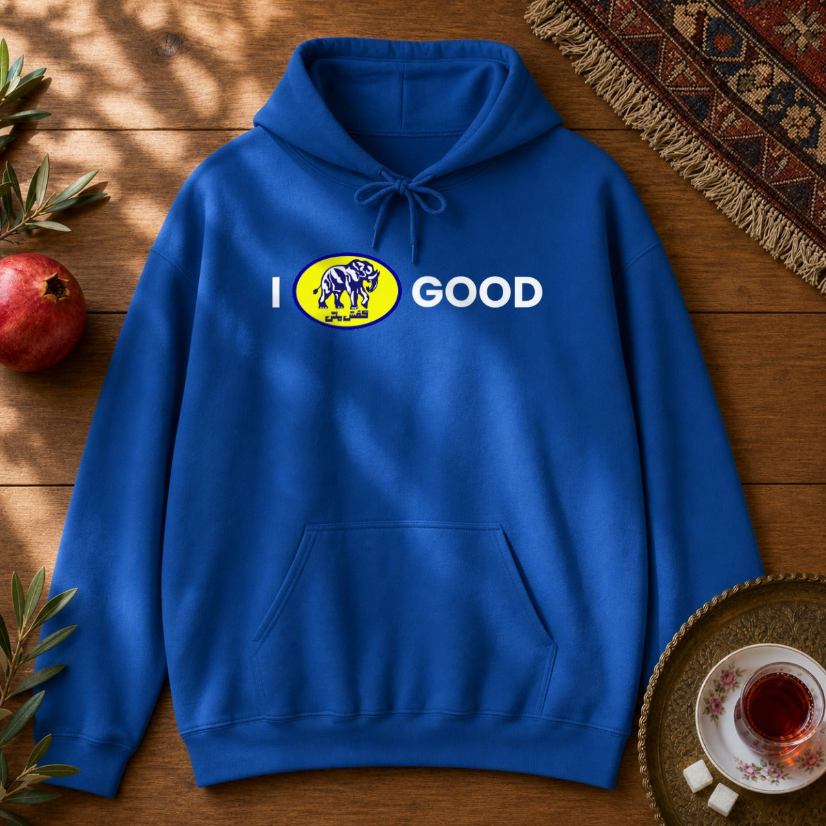 I Feel Good Hoodie - Royal