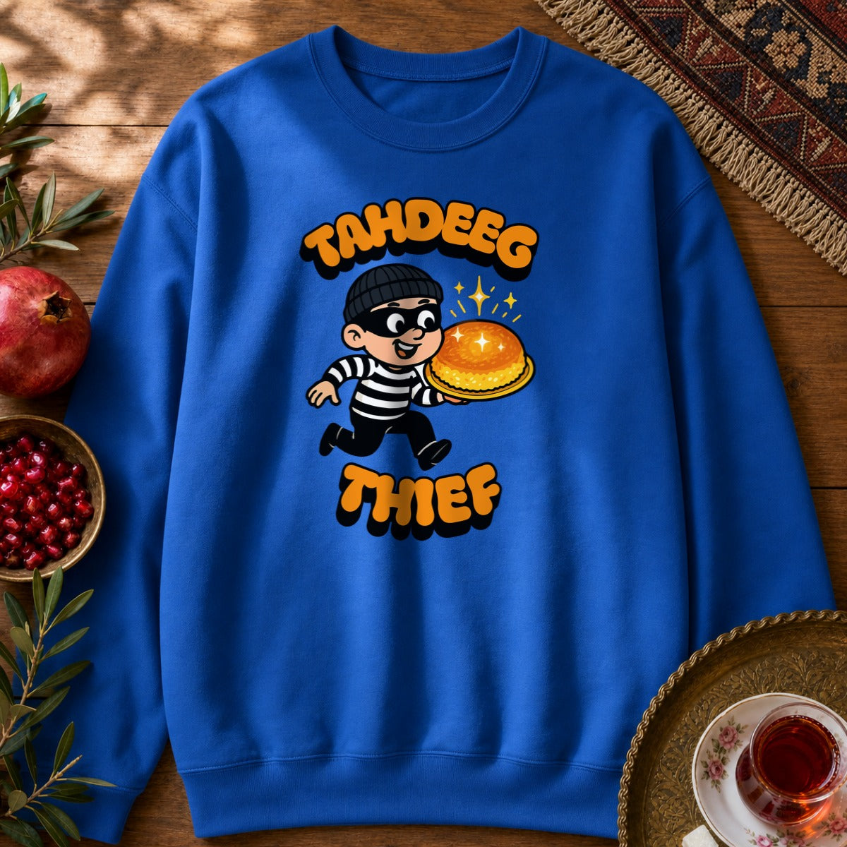 Tahdeeg Thief Sweatshirt - Royal