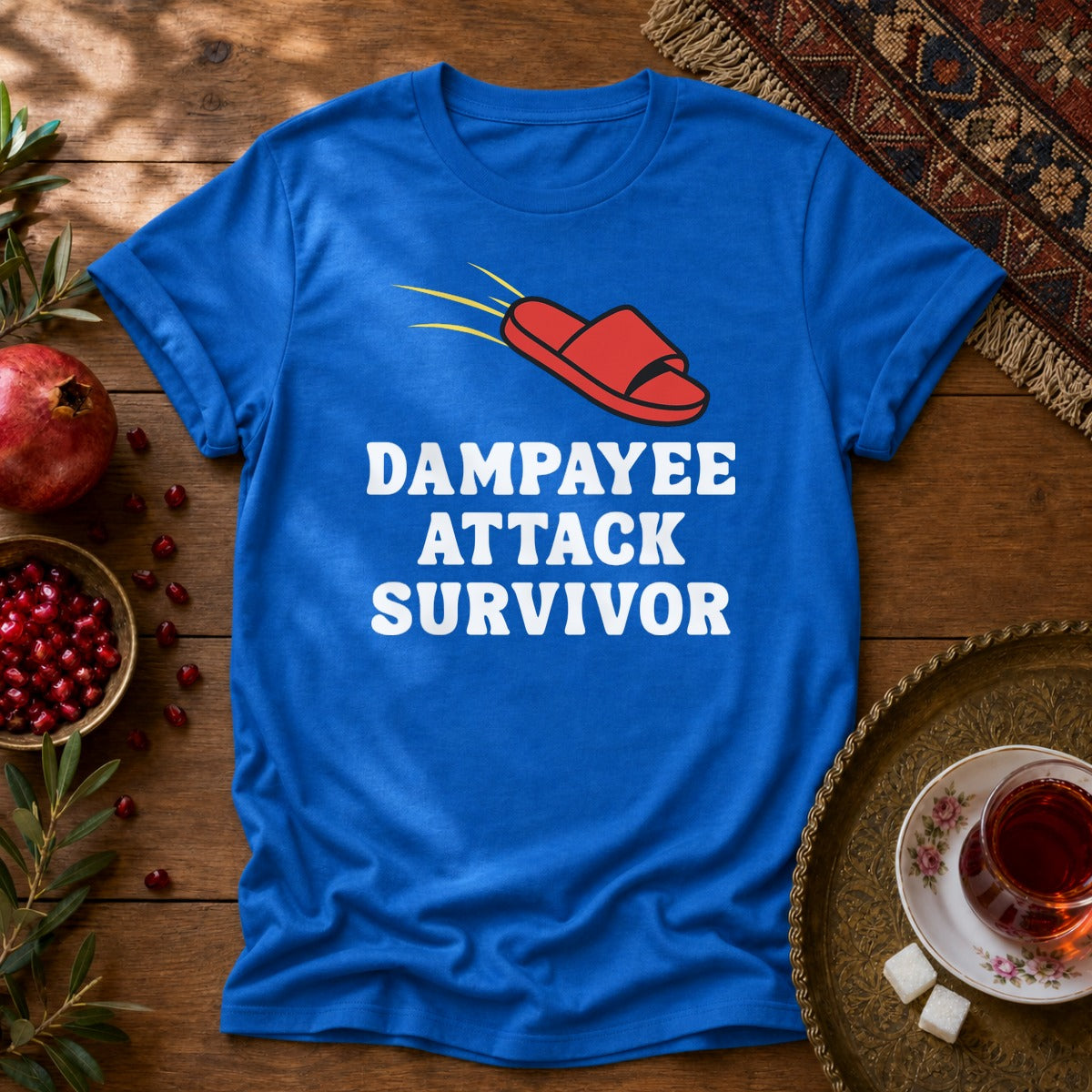 Dampayee Attack Survivor Unisex T-Shirt - Royal