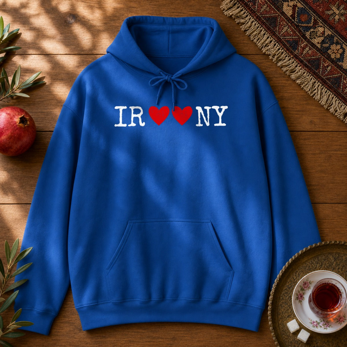 Iroony Hoodie - Royal