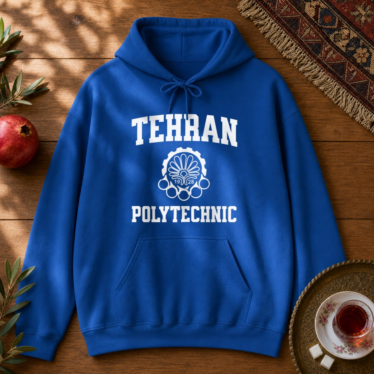 Tehran Polytechnic Hoodie - Royal