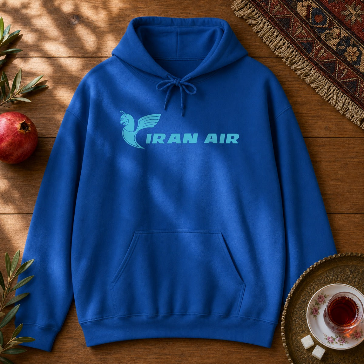 Iran Air Hoodie - Royal