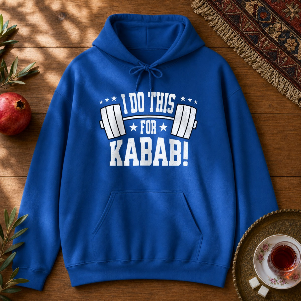 I do this for Kabab! Hoodie - Royal