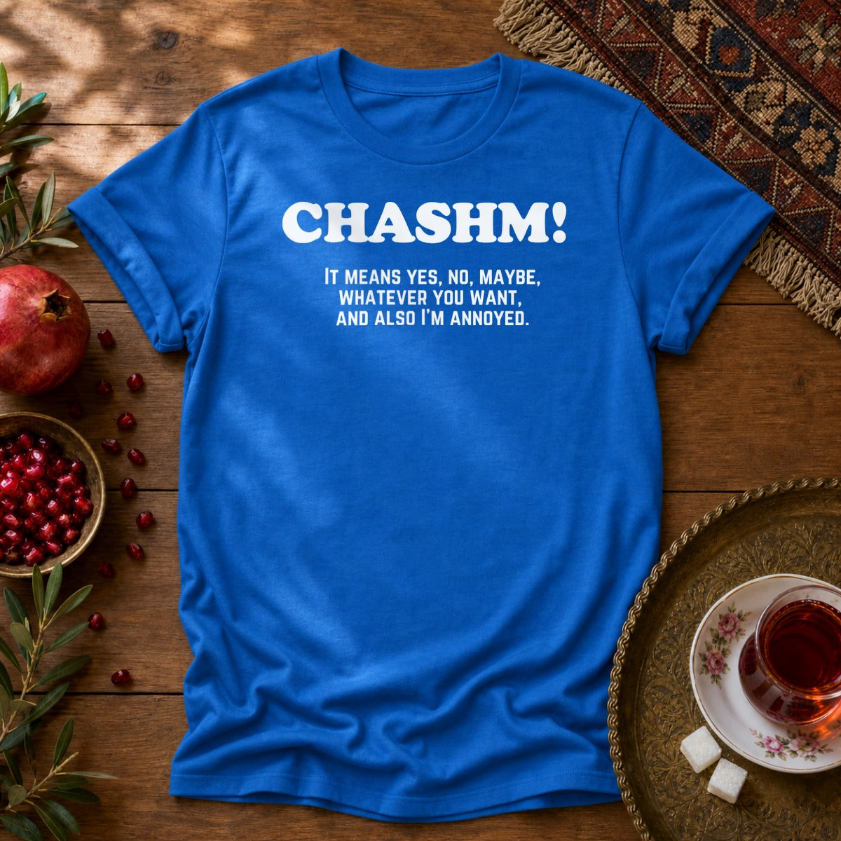 Chashm Defined Unisex T-Shirt - Royal