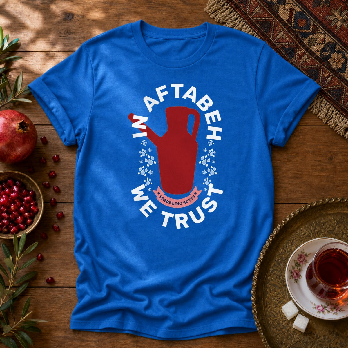 In Aftabeh We Trust Unisex T-Shirt - Royal